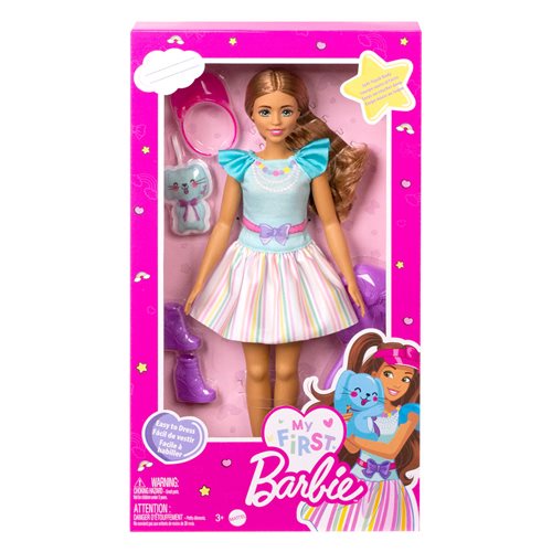 Barbie My First Barbie Doll Brunette Hair with Bunny