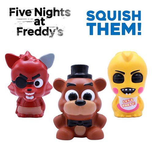 Five Nights at Freddy's SquishMe Blind Box Scented Mini-Figure Case of 16