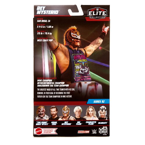 WWE Elite Collection Series 92 Rey Mysterio Action Figure Case