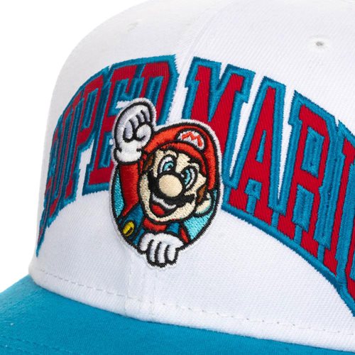 Super Mario Bros. Mario Pre-Curved Snapback Hat