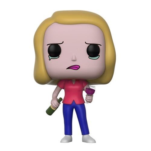 Rick and Morty Beth with Wine Glass Pop! Vinyl Figure #301