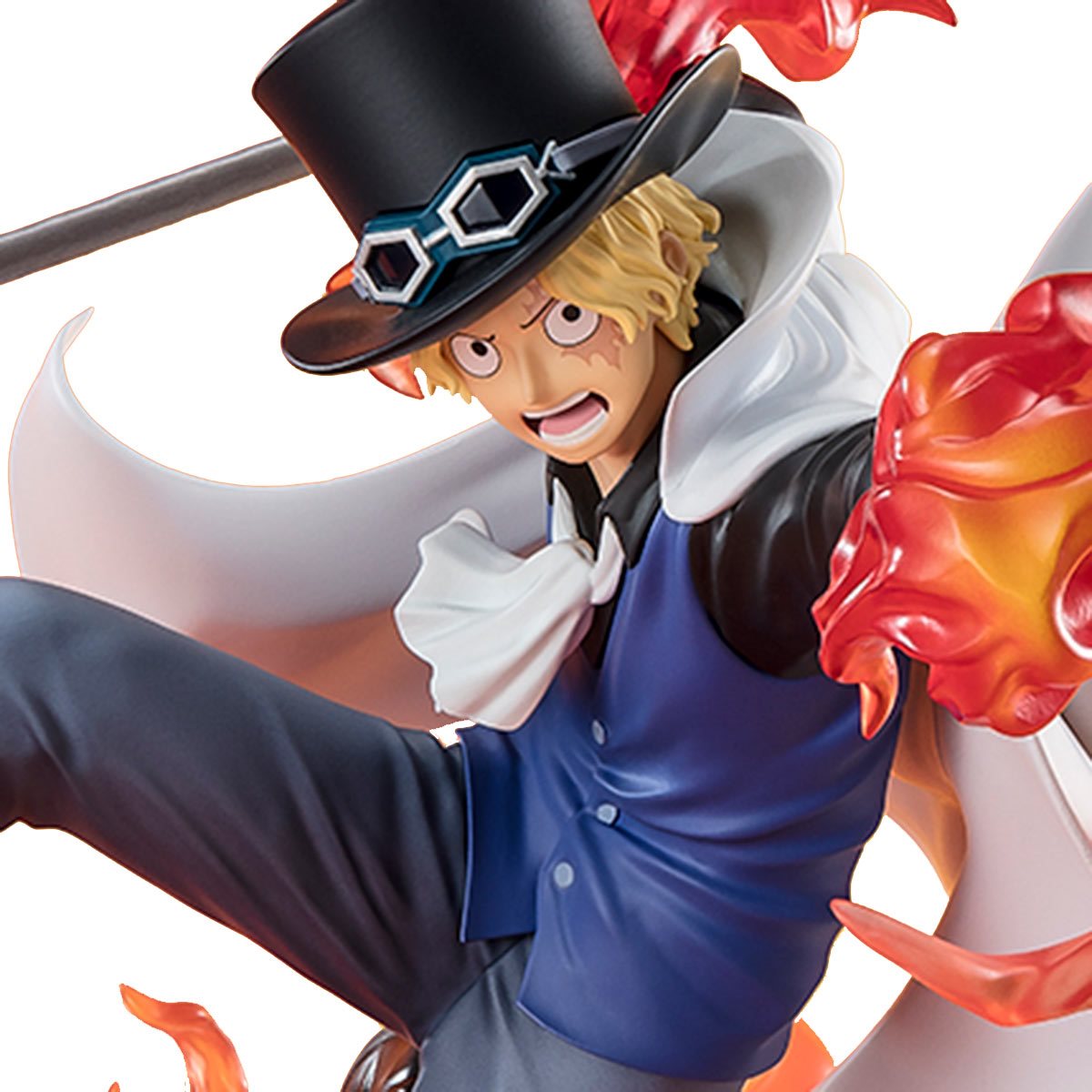thumbnail image 2 of One Piece Sabo Fire Fist Rook Check Extra Battle FiguartsZERO Statue 2 of 12