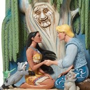 Disney Traditions Pocahontas Carved by Heart Statue