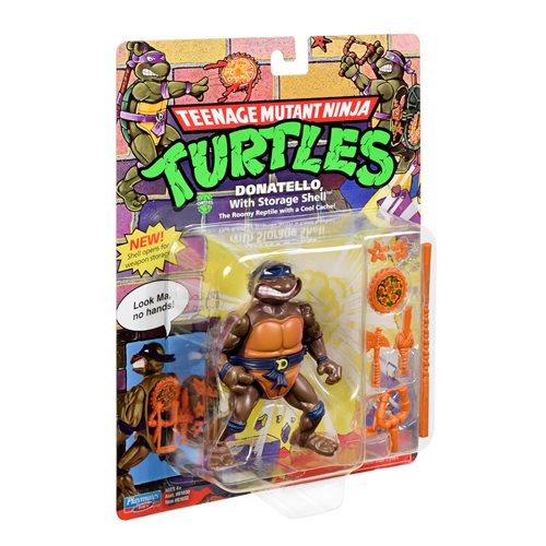 Teenage Mutant Ninja Turtles Original Classic Storage Shell Basic Action Figure Case of 6