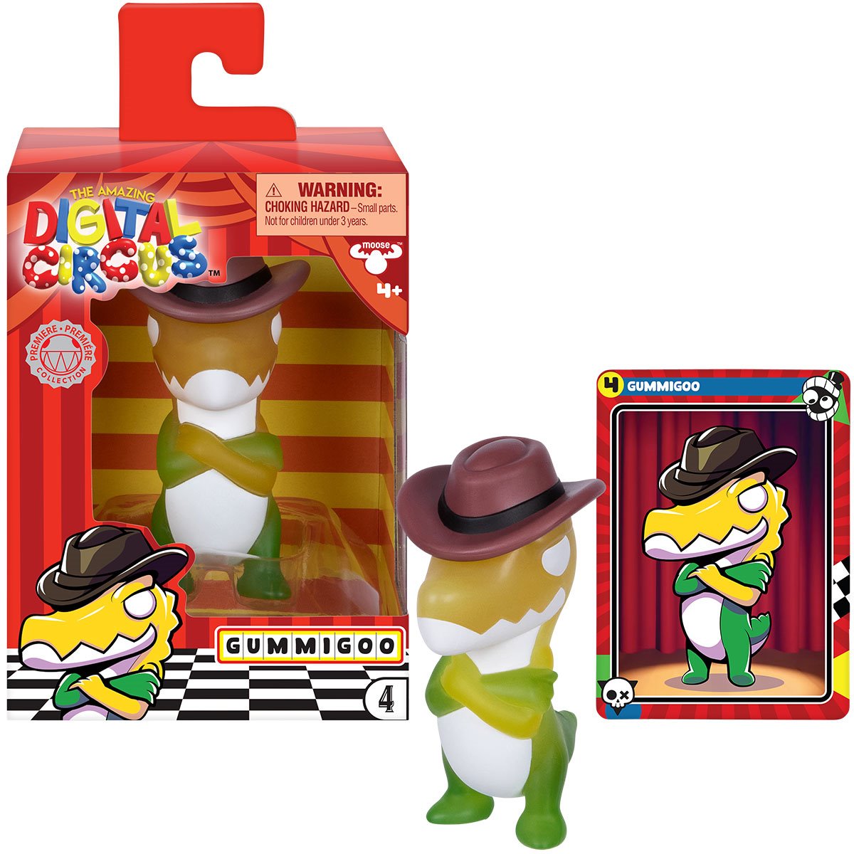 Amazing Digital Circus Gummigoo 4 Inch Vinyl Figure Amazing Digital Circus Gummigoo 4 Inch Vinyl Figure
