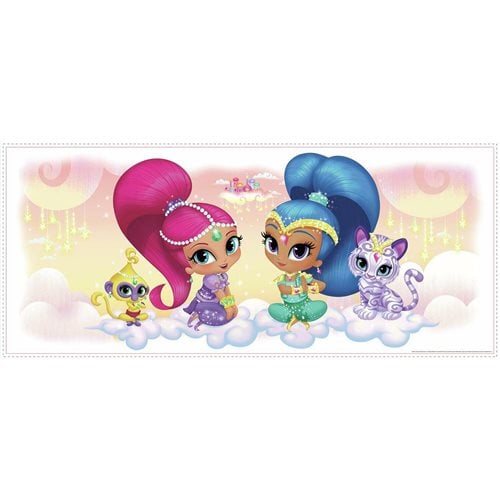 Shimmer and Shine Burst Peel and Stick Giant Wall Decals