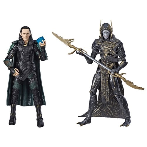 Marvel Legends 80th Anniversary Loki vs. Corvus Glaive 6-Inch Action Figures