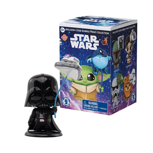 Star Wars Balloon Cosbi Bobble-Head Collection Blind-Box Mini-Figure Case of 8