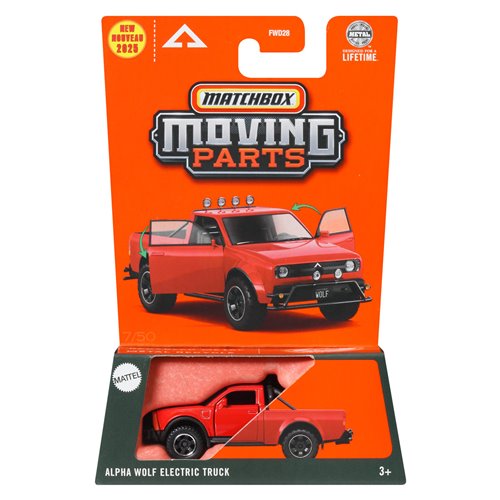 Matchbox Moving Parts 2025 Mix 5 Vehicles Case of 8