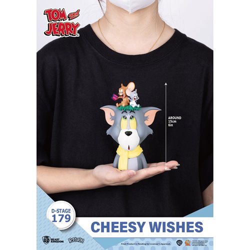 Tom and Jerry Cheesy Wishes DS-179 D-Stage Statue
