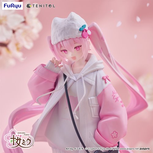 Vocaloid Miku Cool Style Tenitol Petit Statue