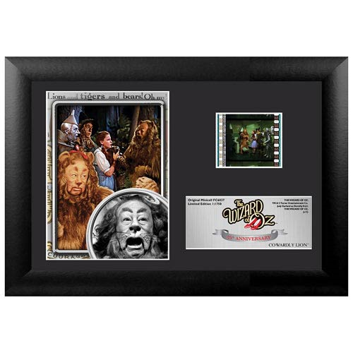 Wizard of Oz 75th Anniversary Cowardly Lion Mini Cell