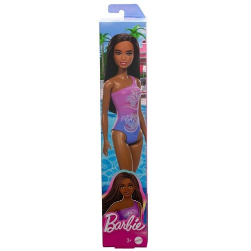 Barbie Beach Doll in Purple
