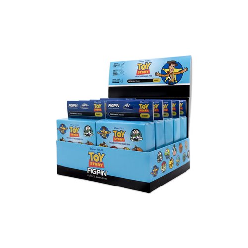 Toy Story 5 Mystery Minis Series 1 Enamel Pin Display of 10