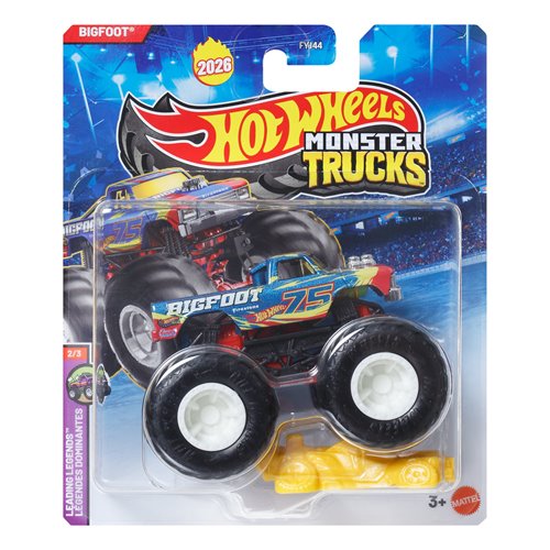 Hot Wheels Monster Trucks 1:64 Scale Vehicle 2026 Mix 5 Case of 8