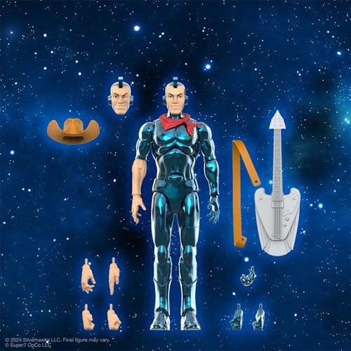 SilverHawks Ultimates Bluegrass (Vac-Metal Toy Version) 7-Inch Action Figure