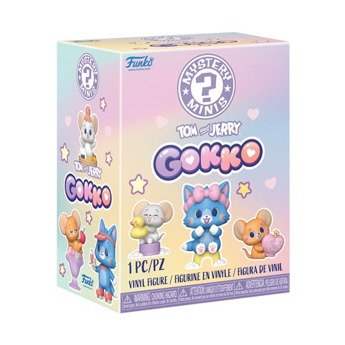 Tom and Jerry Gokko Mystery Minis Mini-Figure Display Case of 12