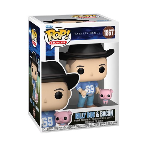 Varsity Blues Billy with Bacon Funko Pop! Vinyl Figure and Buddy