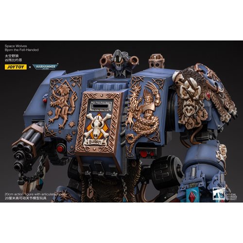 Joy Toy Warhammer 40,000 Space Wolves Bjorn the Fell-Handed 1:18 Scale Action Figure