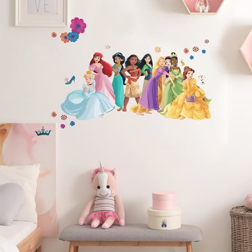 Disney Princesses Flowers and Friends Giant Peel and Stick Wall Decals