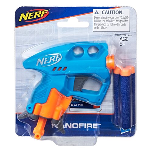 Nerf NanoFire Blue Blaster