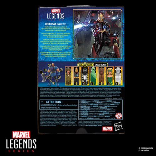 Marvel Legends Executioner Series 6-Inch Action Figures Wave 1 Case of 8
