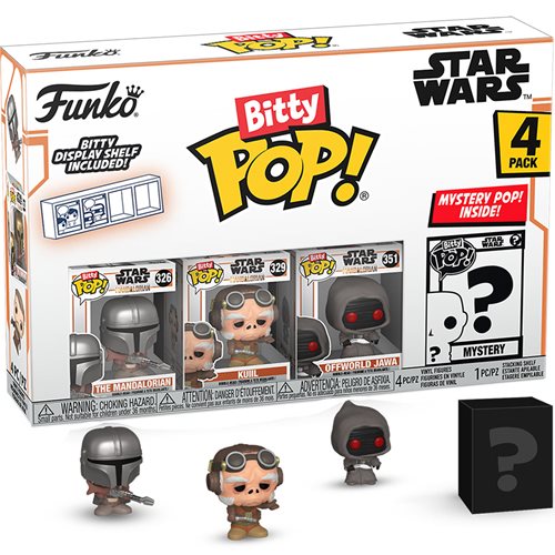 Funko Pop! Bitty Pop: Disney - Mickey Mouse, Minnie Mouse, Pluto and a  Mystery Bitty Pop! 4-Pack