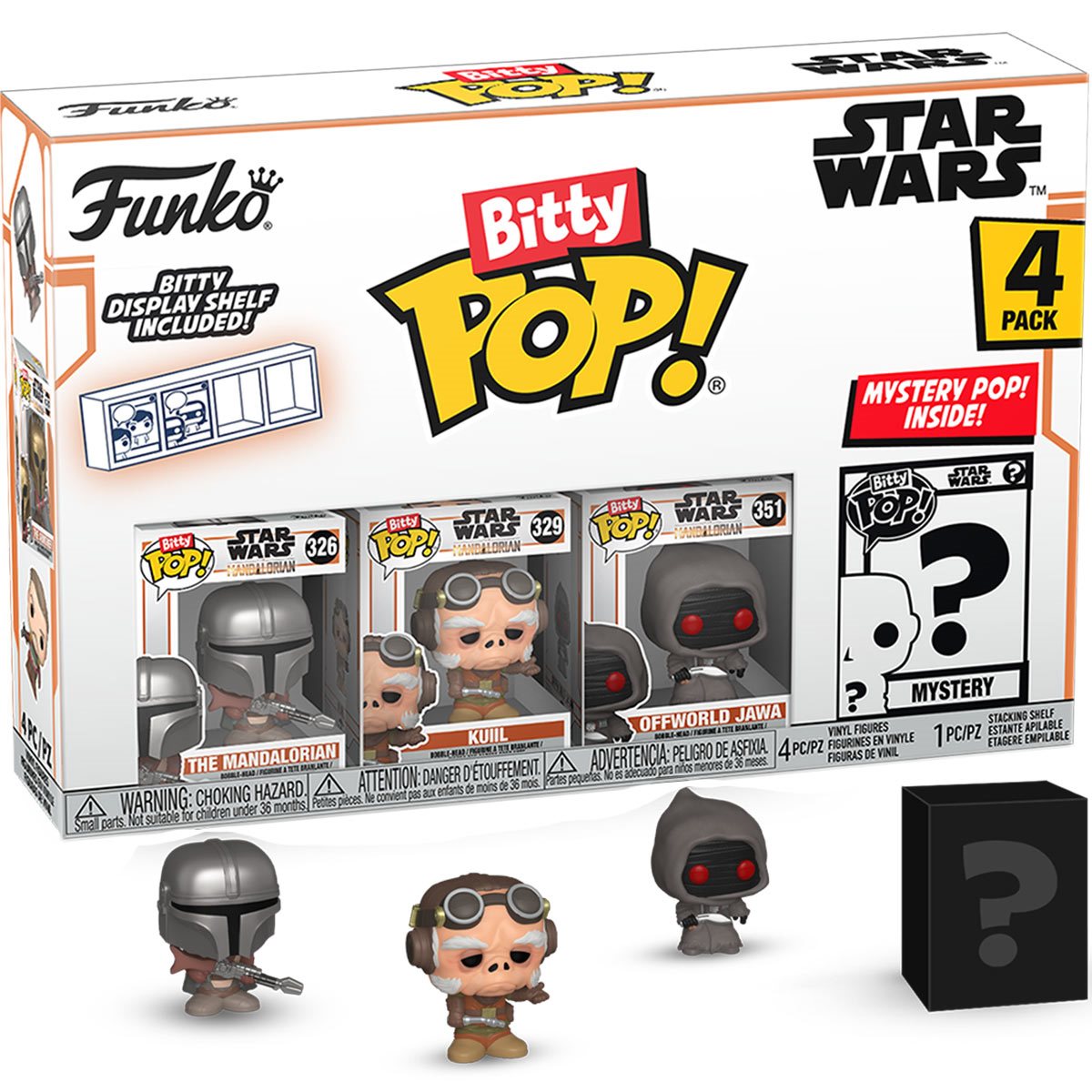 Buy Bitty Pop! Star Wars 4-Pack Series 2 at Funko.