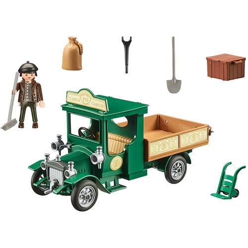 Playmobil 70937 Victorian Doll House Oldtimer Automobile Green Truck