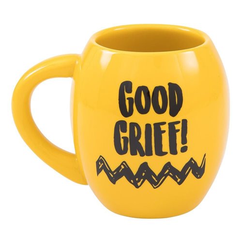 Peanuts Charlie Brown 18 oz. Oval Ceramic Mug