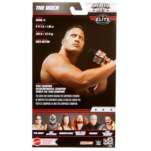 WWE Elite Collection Greatest Hits Action Figure Case of 8