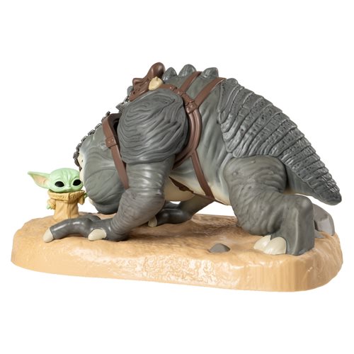 Star Wars: The Book of Boba Fett Grogu with Rancor Pop! Vinyl Figure - Entertainment Earth Exclusive