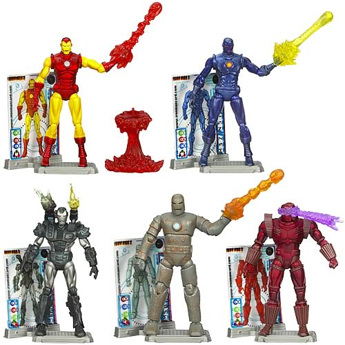 Iron Man 2 Comic Action Figures Wave 1
