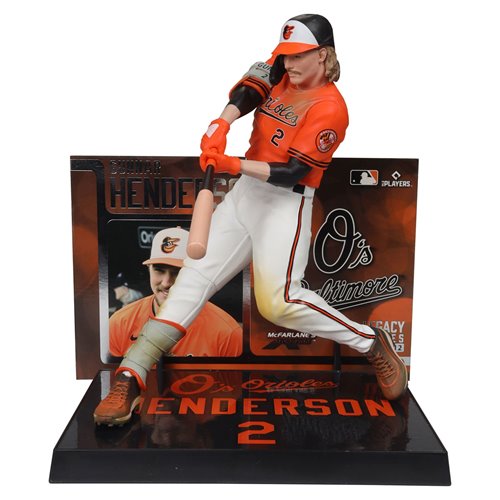 MLB SportsPicks Baltimore Orioles Gunnar Henderson 7-Inch Posed Figure