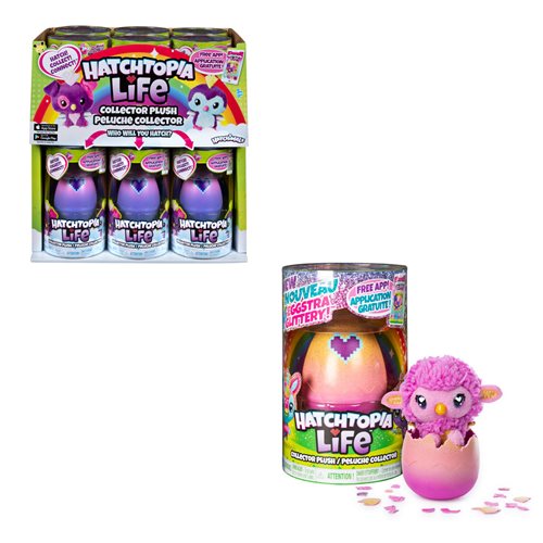 Hatchimals Hatchtopia Life 2-Inch Plush Random 3-Pack