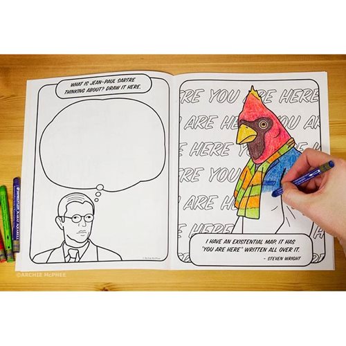 Existential Coloring Book