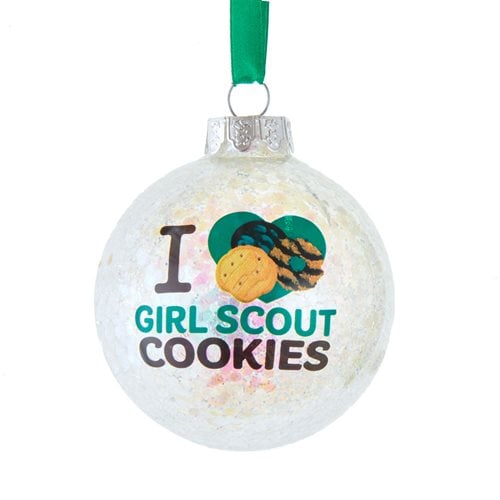 Girl Scout Cookies 3 1/7-Inch Glass Ball Ornament