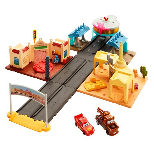 Cars on the Road Radiator Springs Tour Playset