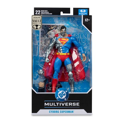 DC Multiverse McFarlane Vault Collection Wave 2 Cyborg Superman 7-Inch Scale Action Figure