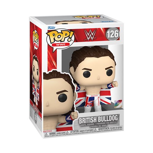 WWE British Bulldog Funko Pop! Vinyl Figure