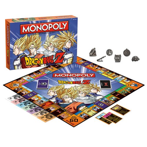 Dragon Ball Z Edition Monopoly Game