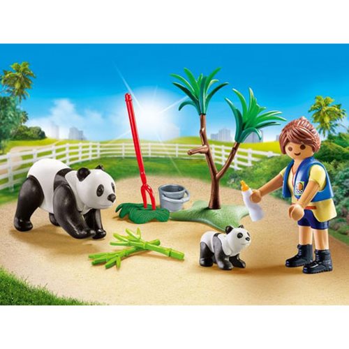 Playmobil 70105 Panda Zoo Caretaker Carry Case