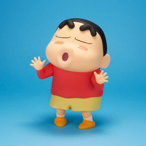 Crayon Shin-chan Shinnosuke Nohara (Doki ga mune mune) Big Sofvimates Statue
