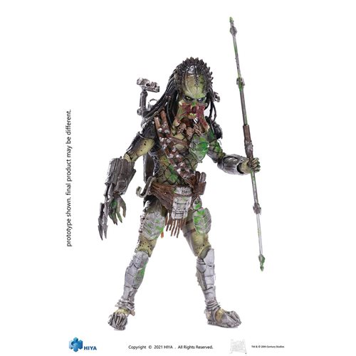 Aliens vs. Predator: Requiem Battle Damaged Wolf Predator 1:18 Scale Action Figure - Previews Exclus