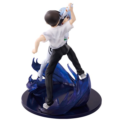Neon Genesis Evangelion Shinji Ikari and Rei Ayanami Evangelion 2.22 Ichibansho Revible Moment Statu