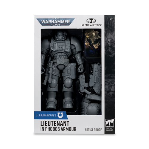 Warhammer 40,000 Wave 11 Ultramarines Lieutenant in Phobos Armour Artist Proof 7-Inch Scale Action F