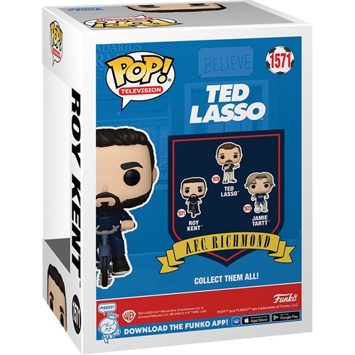 Ted Lasso Roy Kent on Bike Funko Pop! Vinyl Figure