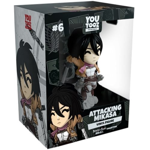 Attack on Titan Collection Attacking Mikasa Vinyl Figure