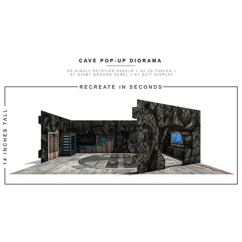 Cave Pop-Up 1:12 Scale Diorama