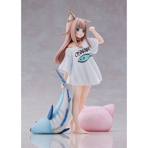My Cat is a Kawaii Girl Kinako Good Morning Version Limited Edition 1:6 Scale Statue